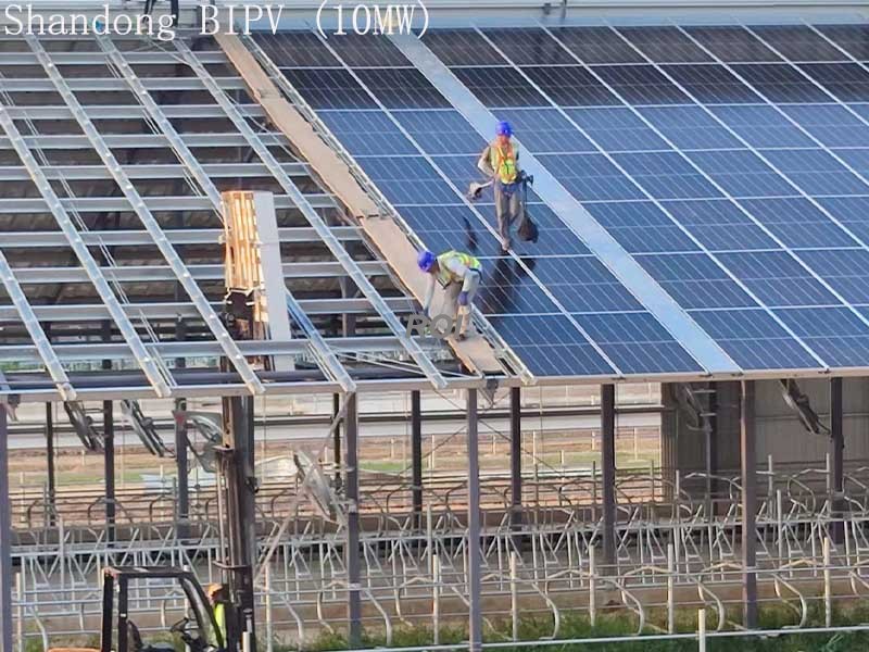 Shandong 10 MW BIPV-Projekt