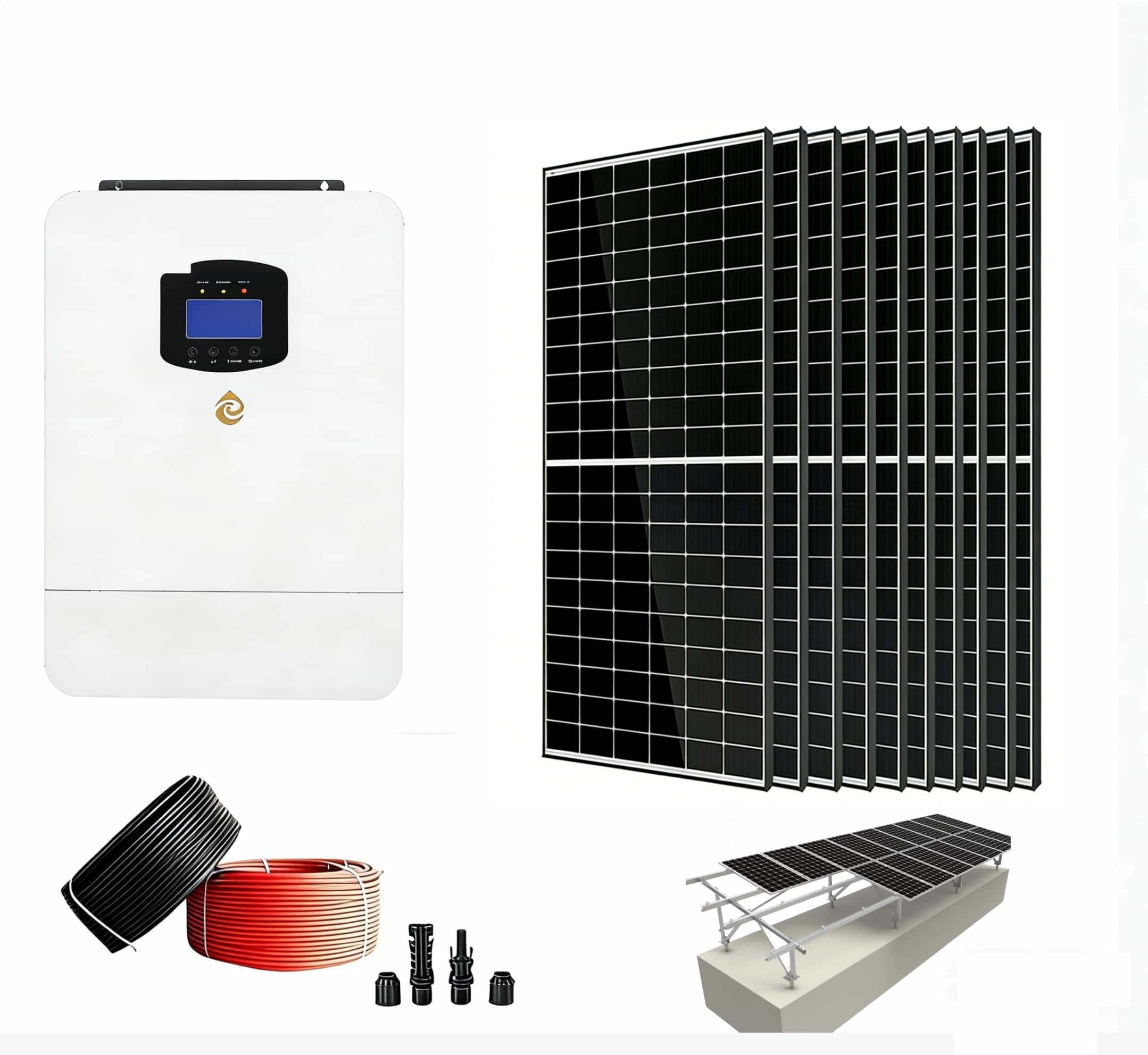 Netzgekoppelte Solaranlagen