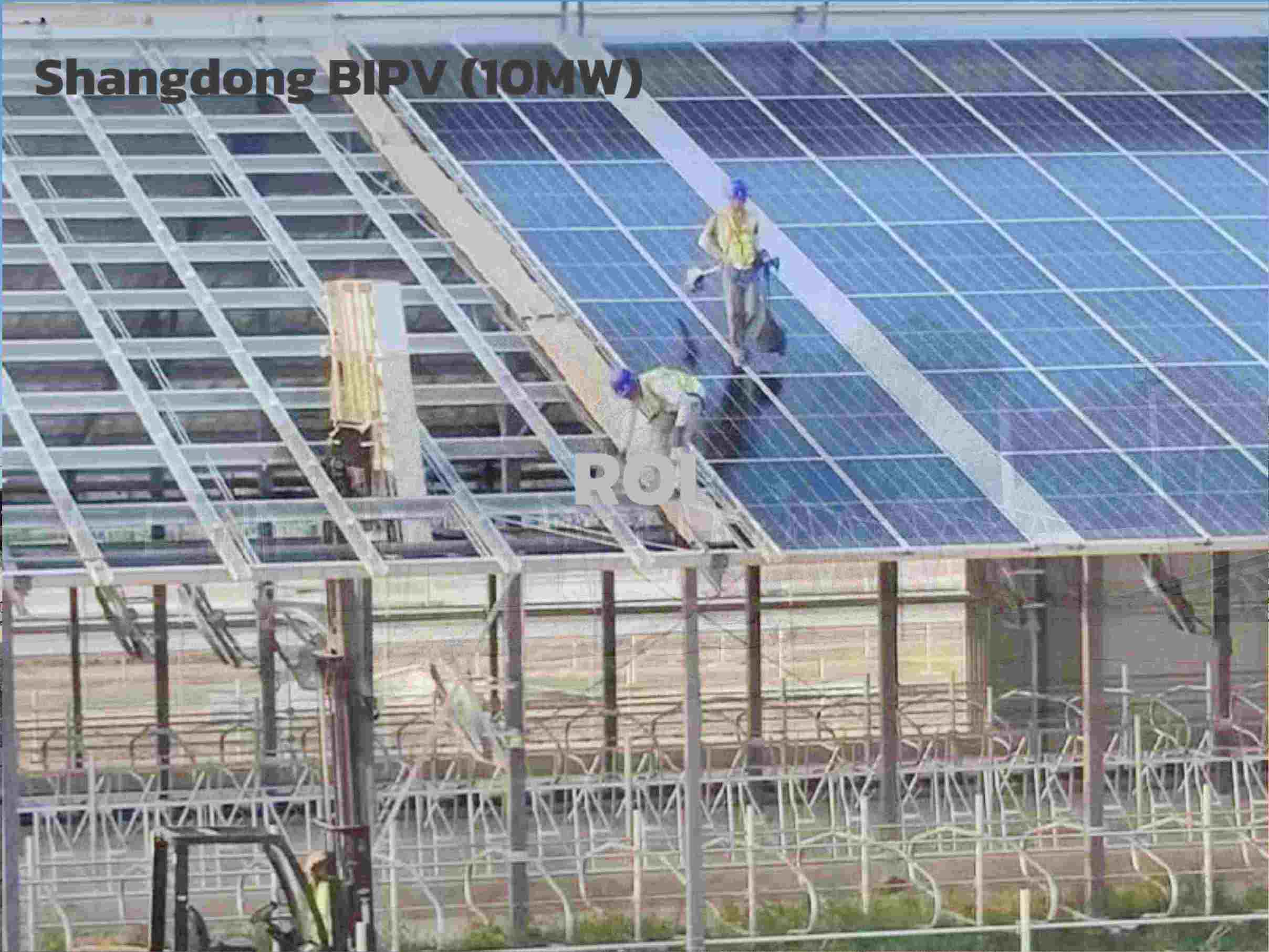 Shandong 10 MW BIPV-Projekt