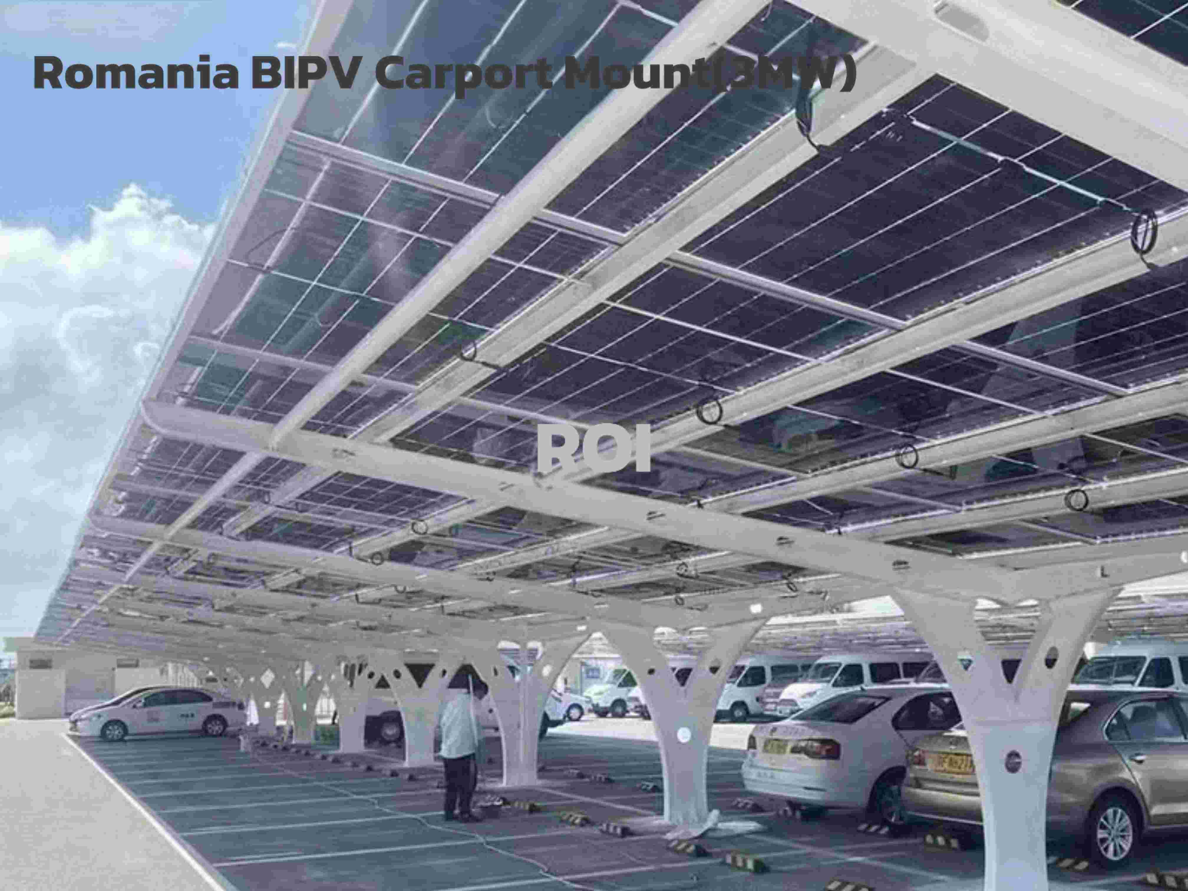 Rumänien BlPV Carport Mount Projekt