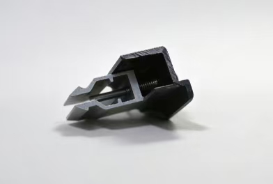 Universal Fast Installation Adjustable Black Aluminum Anodized Solar End Clamps Tile Roof Panel