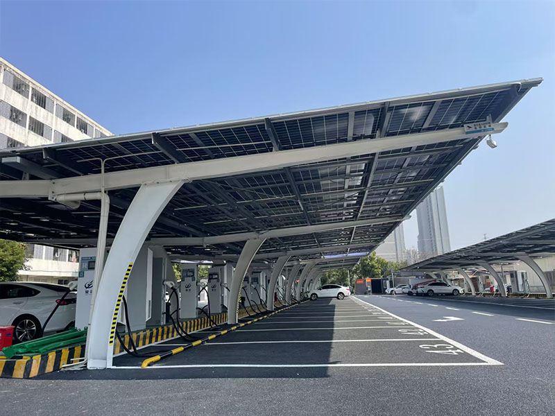 Was ist ein Solar-Carport-Ladegerät?